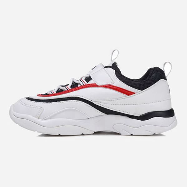 Zapatillas Fila Niñas Blancas / Rojas / Azul Marino - Ray Kd - España 168072DGB